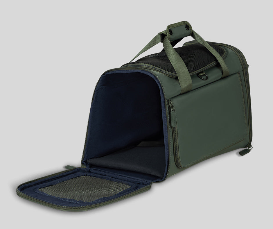 LIPAULT - Sac pour chiens et chats - City Plume - Khaki