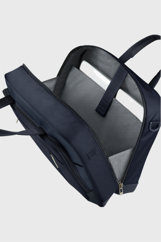 SAMSONITE - Sacoche ordinateur tissu - Respark - 33/45cm - Midnight Blue