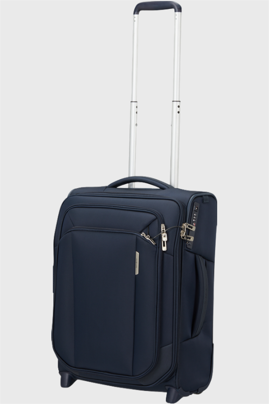 SAMSONITE - Valise cabine tissu extensible - Respark - 55/23cm - Midnight Blue