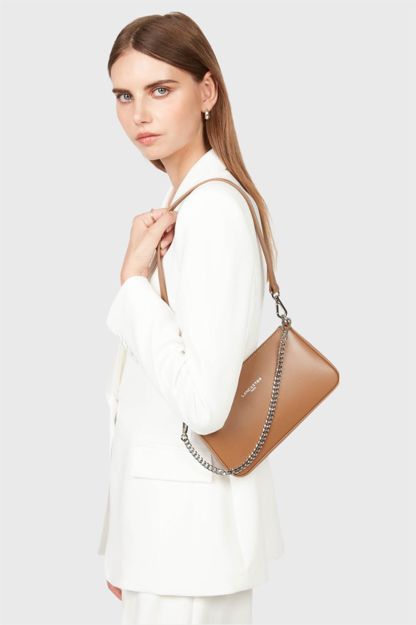 LANCASTER - Sac à main - Suave Even - Camel