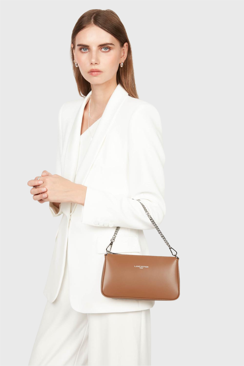 LANCASTER - Sac à main - Suave Even - Camel