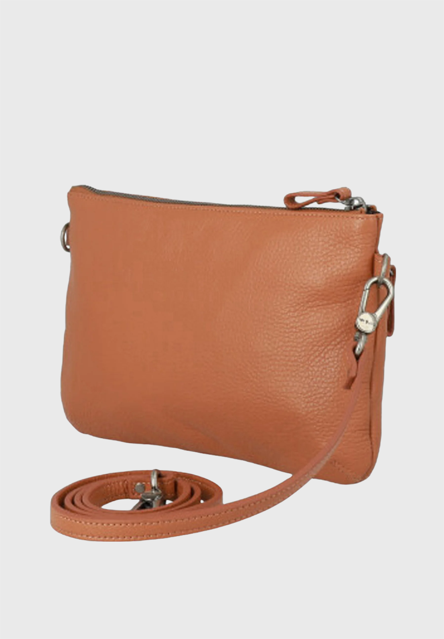 NAT & NIN - Pochette zippée - Vicky - Pécan