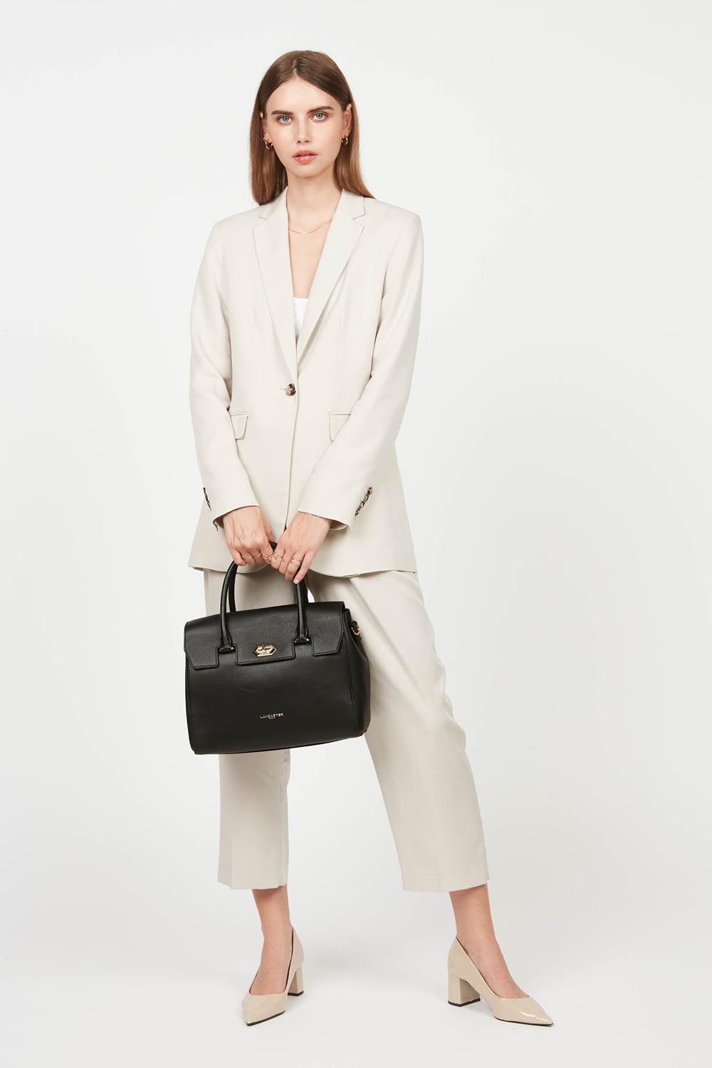 LANCASTER - Sac à main - Milano Cosmos - Noir