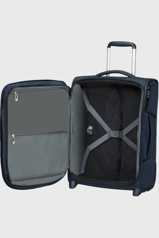 SAMSONITE - Valise cabine tissu extensible - Respark - 55/23cm - Midnight Blue