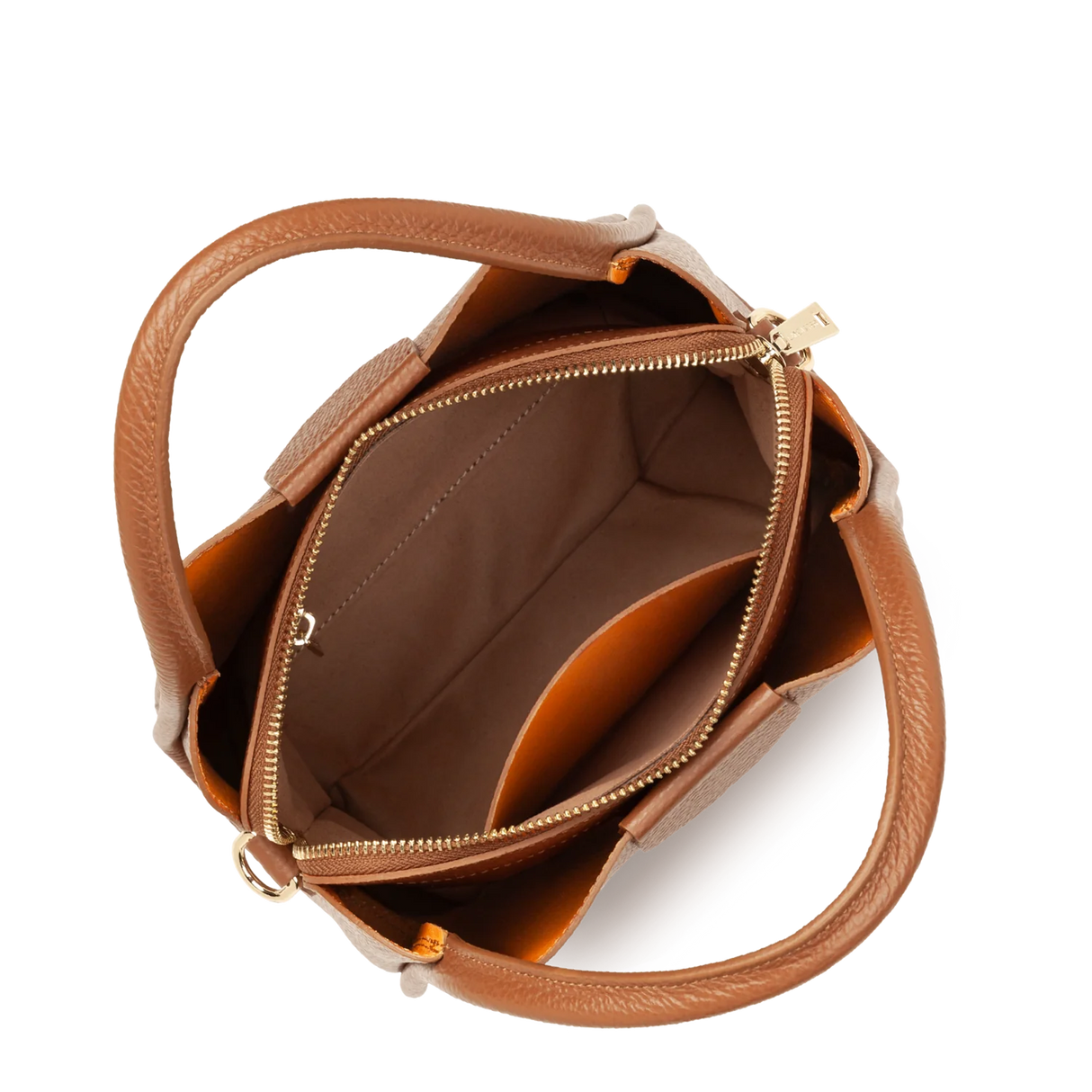 LANCASTER - Petit Sac à Main - Ida Double - Camel