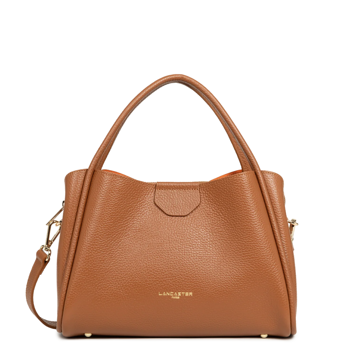 LANCASTER - Sac à Main - Ida Double - Camel
