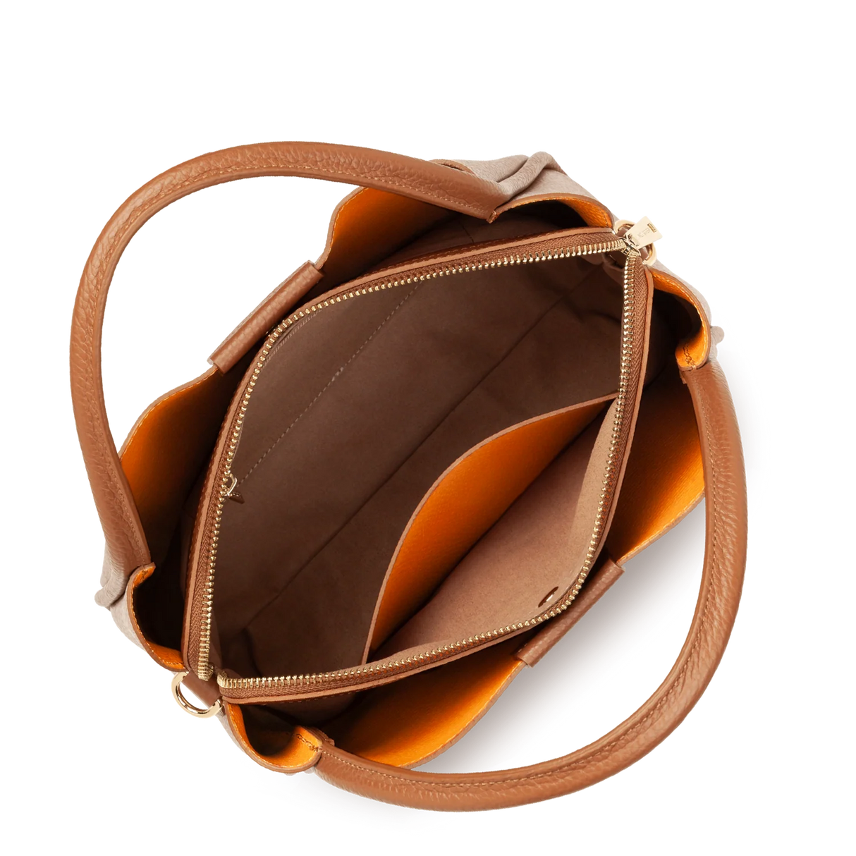 LANCASTER - Sac à Main - Ida Double - Camel