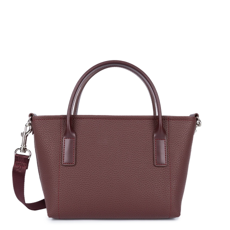 LANCASTER - Sac cabas main - Maya double KBA - Bordeaux