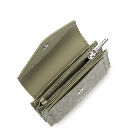 LANCASTER - Porte carte - Maya Double KBA - Olive