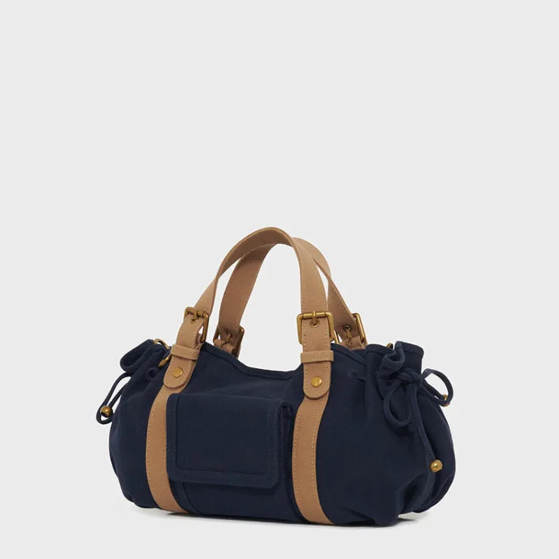 GÉRARD DAREL sac à main 18H toile Marine/Tan