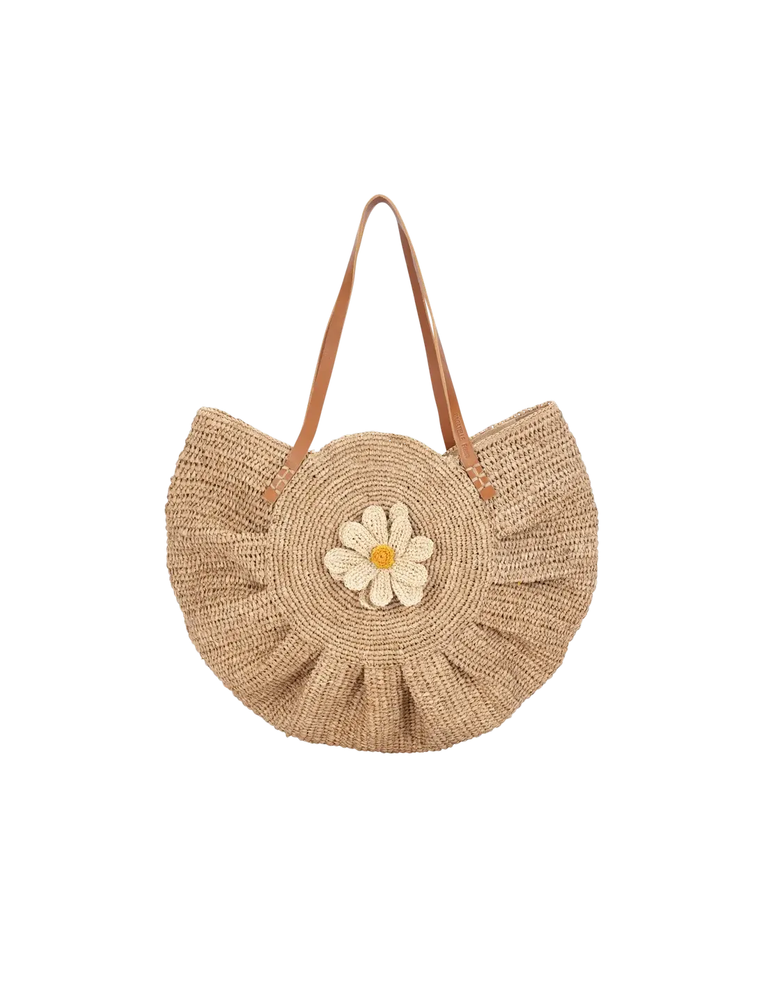 BAGATELLE - Sac Kombi en raphia naturel Bagatelle