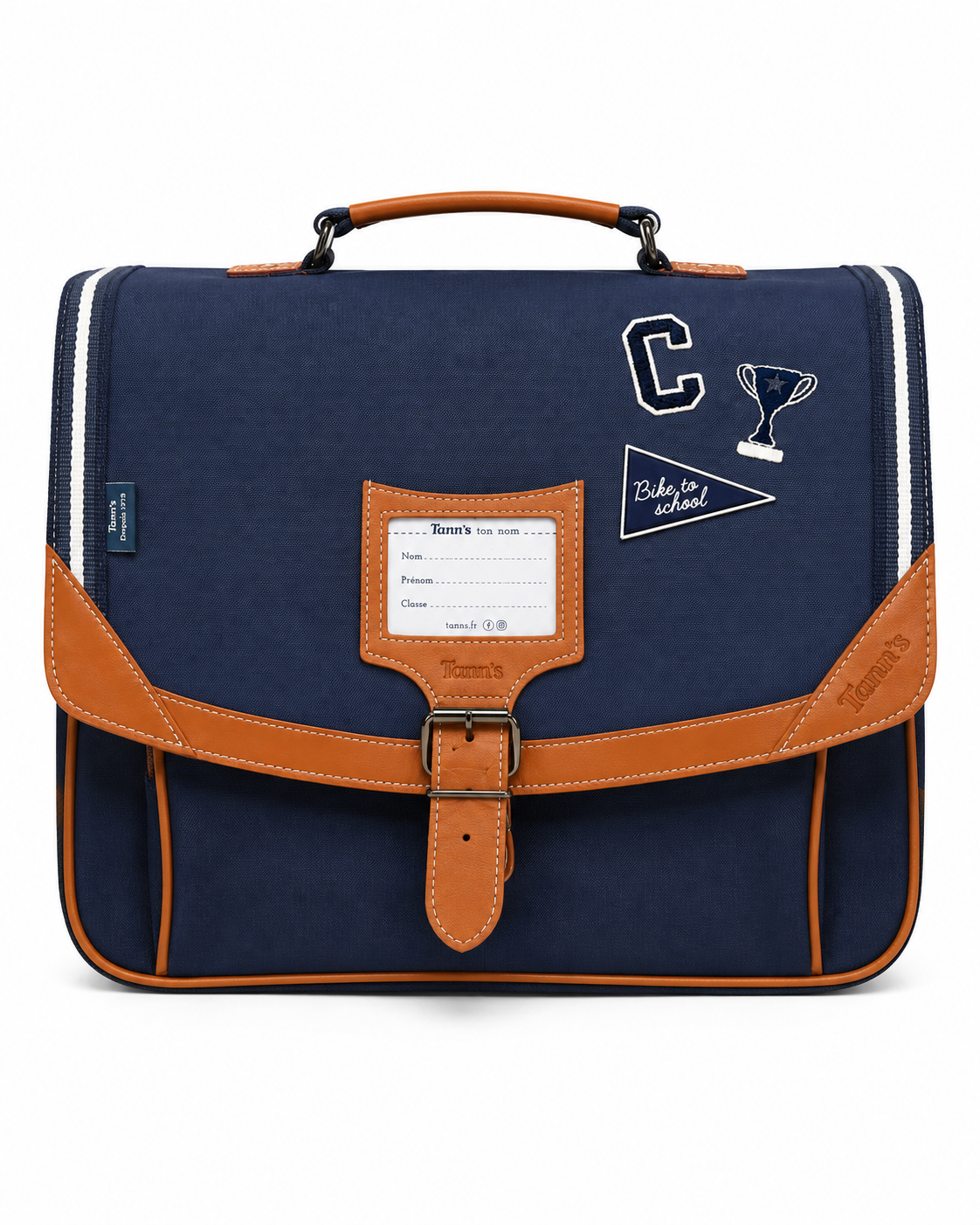 Tann's Cartable Clément Bleu Marine 38 cm