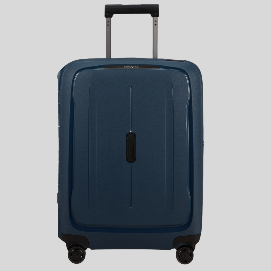 SAMSONITE - Valise cabine à 4 roues - 55 cm - Essens - Bleu Nuit