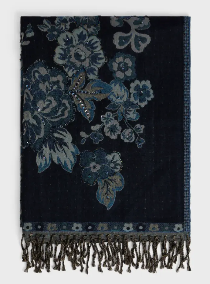 GÉRARD DAREL - Echarpe Laine marine Dorine