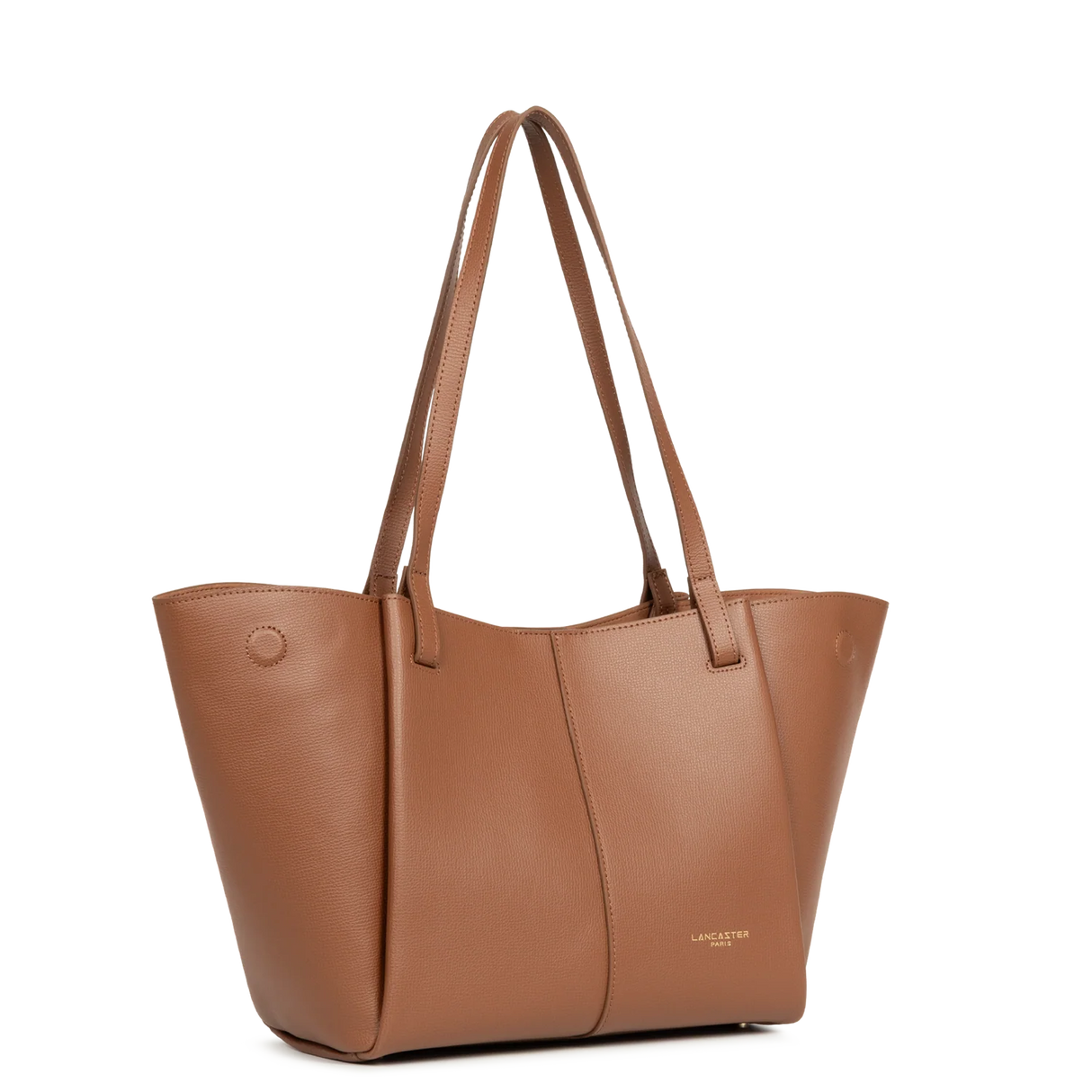 LANCASTER - Grand sac cabas épaule Lancaster Sierra Haus Camel