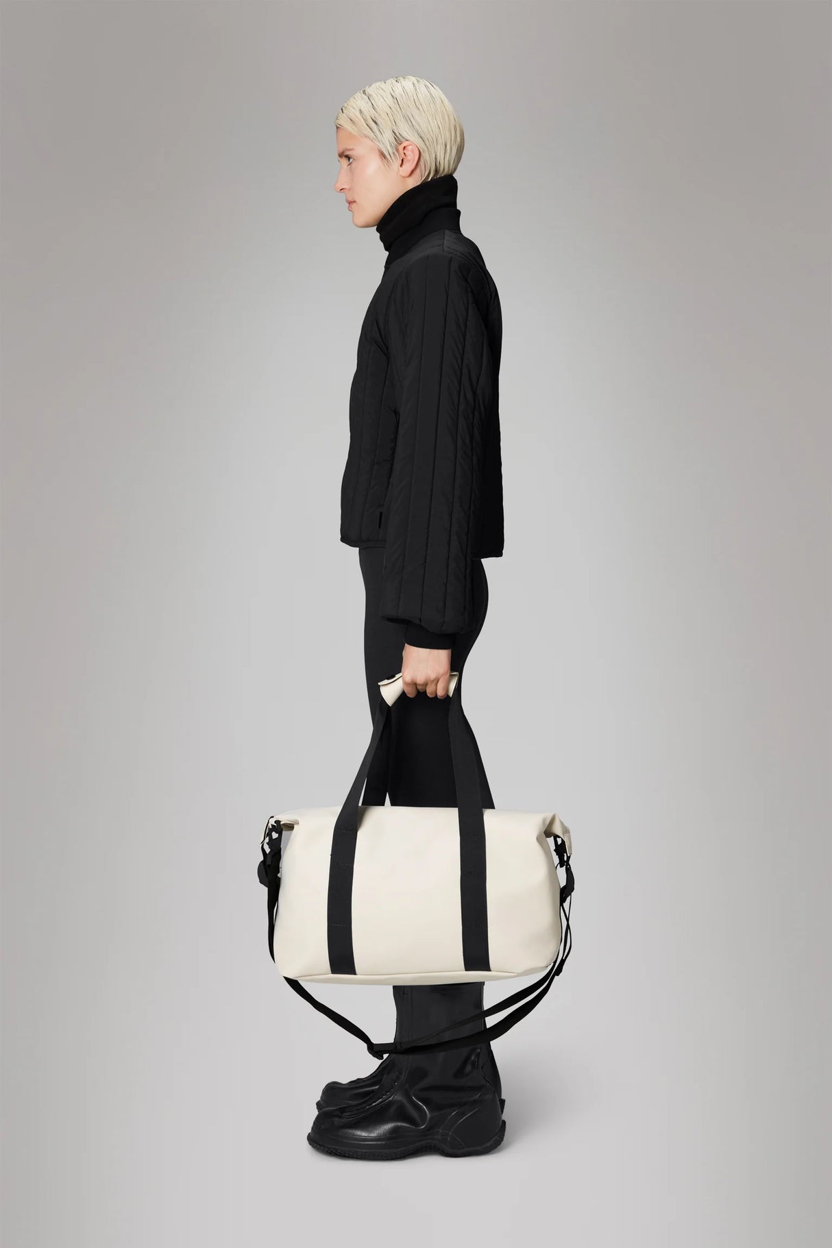 RAINS - Sac de voyage week end bag - Beige