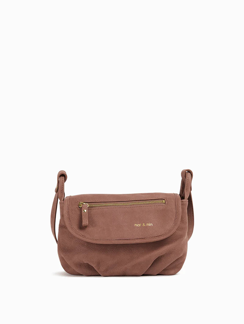 NAT & NIN - Sac bandoulière - Jenny - Bois de rose