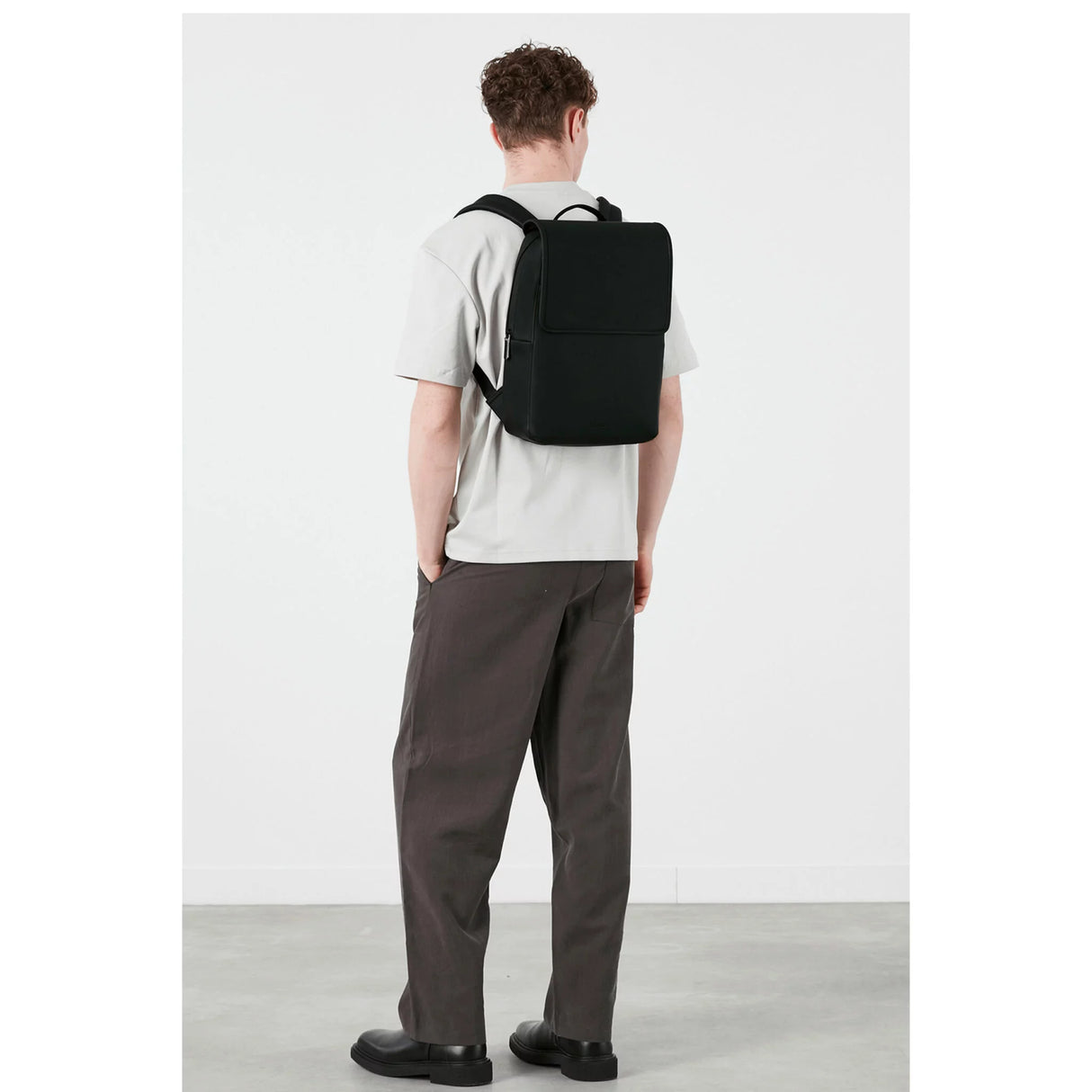 LIPAULT - Sac à dos square - Noir