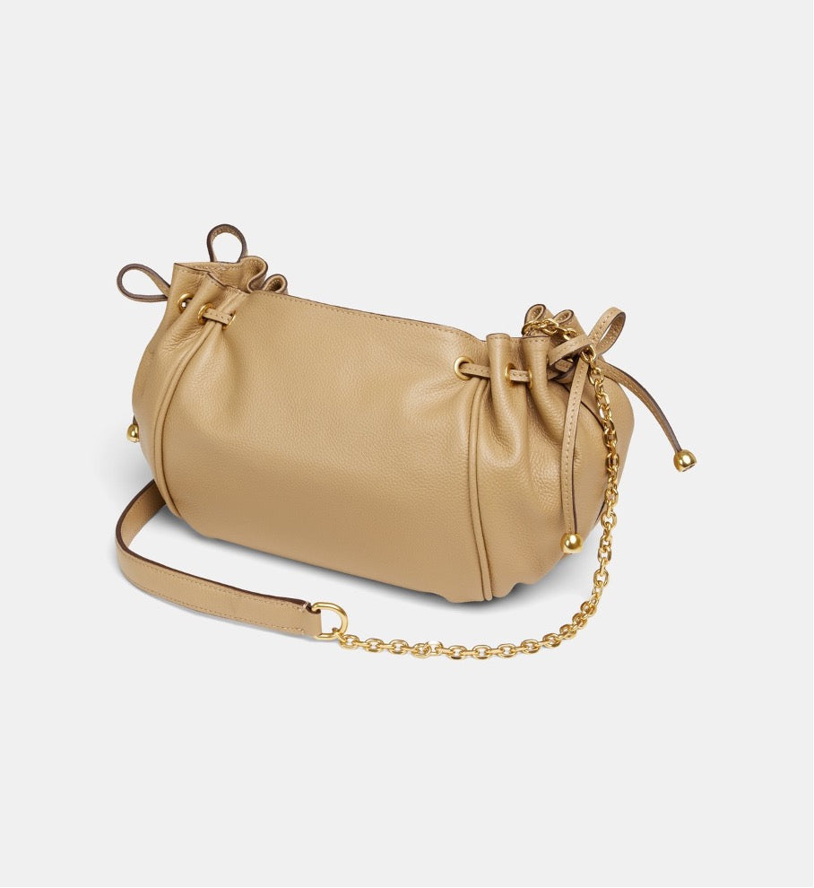 GÉRARD DAREL Mini Sac 24H Cuir - ICÔNES - Argile