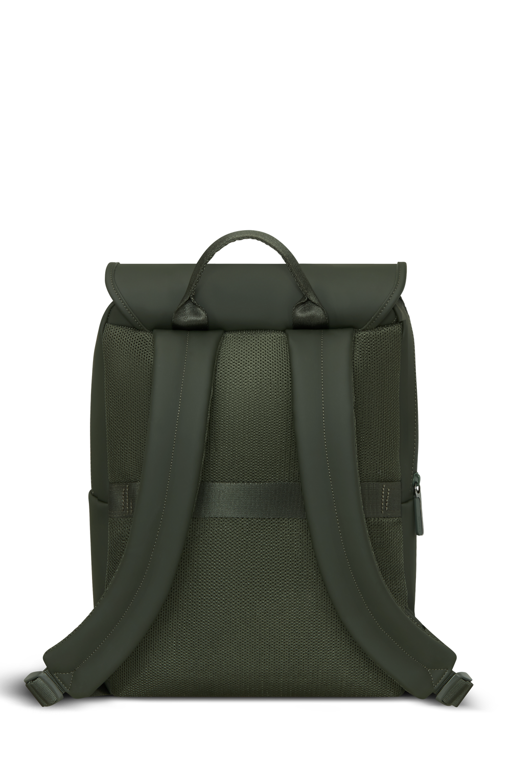 LIPAULT - Sac à dos square - Dark Moss