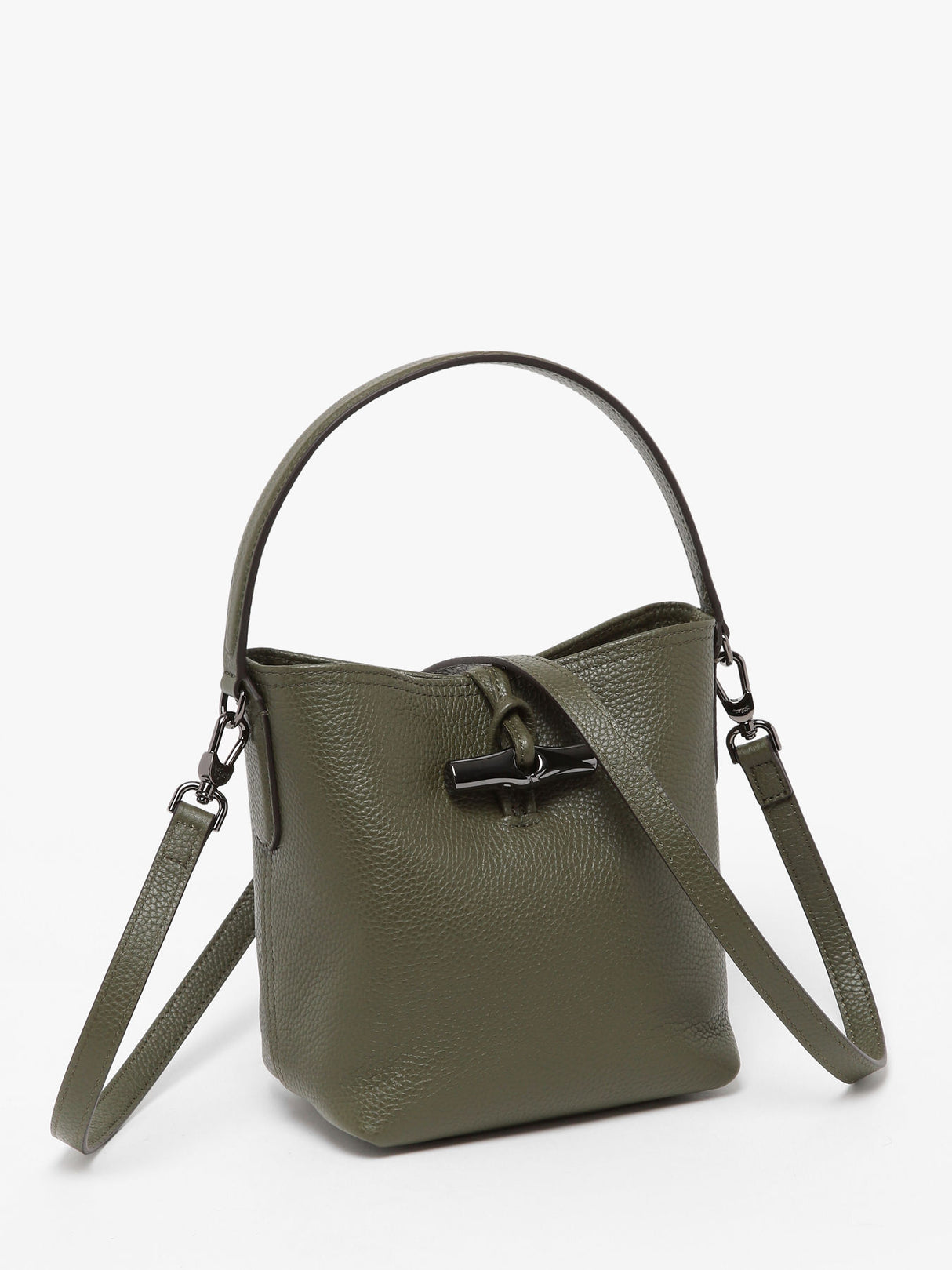 LONGCHAMP - Roseau Essential - sac seau - Kaki