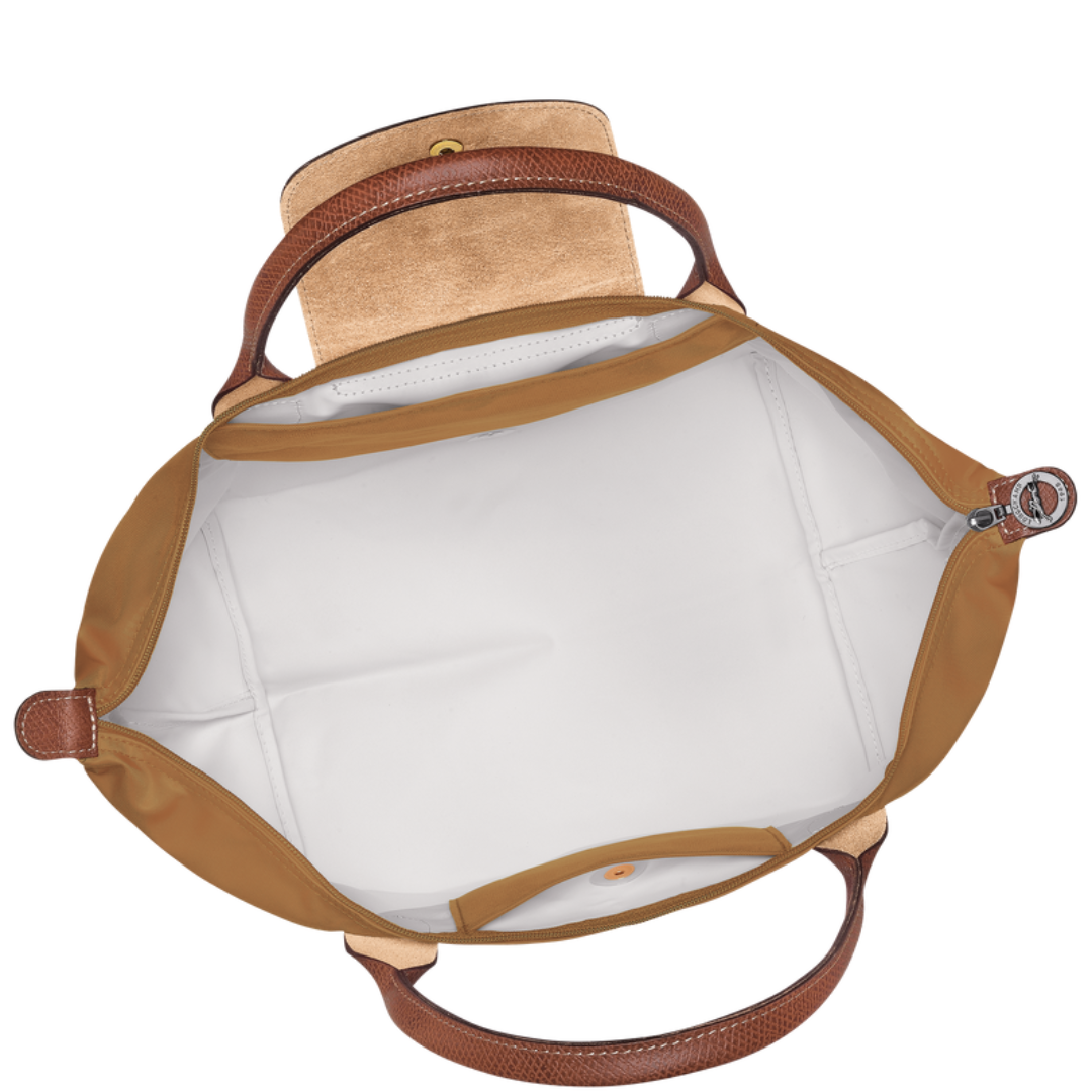 LONGCHAMP - Le pliage original - sac porté main M - Toile recyclée - Chamois