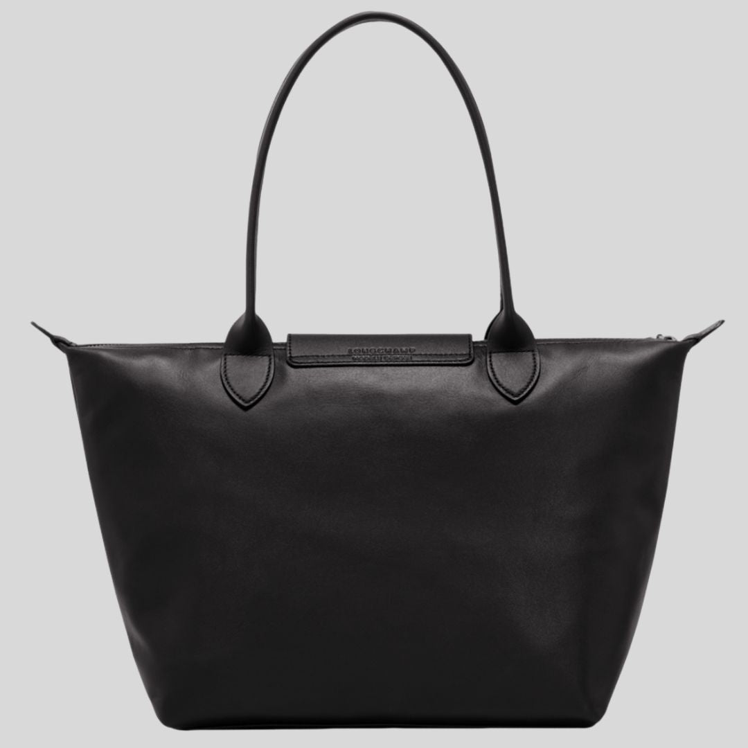 LONGCHAMP - Sac cabas M Le pliage Xtra - Cuir - Noir