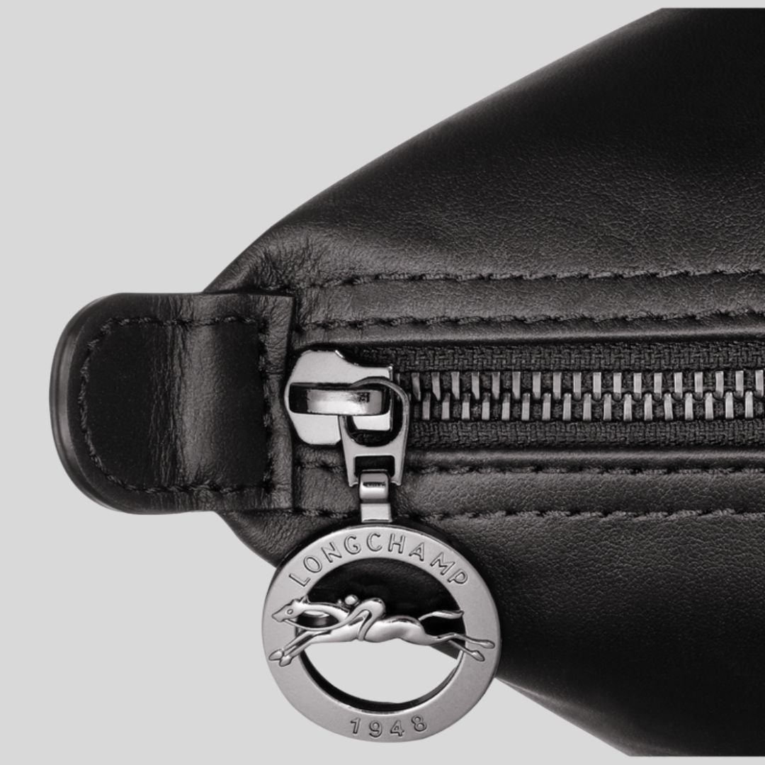 LONGCHAMP - Sac cabas M Le pliage Xtra - Cuir - Noir