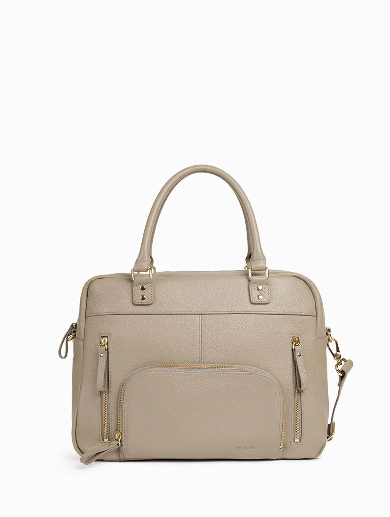 NAT & NIN - Sac à main - Macy - Grège