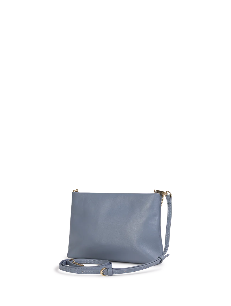 NAT & NIN -Sac bandoulière Molly Bleu plume