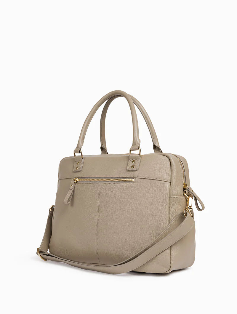 NAT & NIN - Sac à main - Macy - Grège