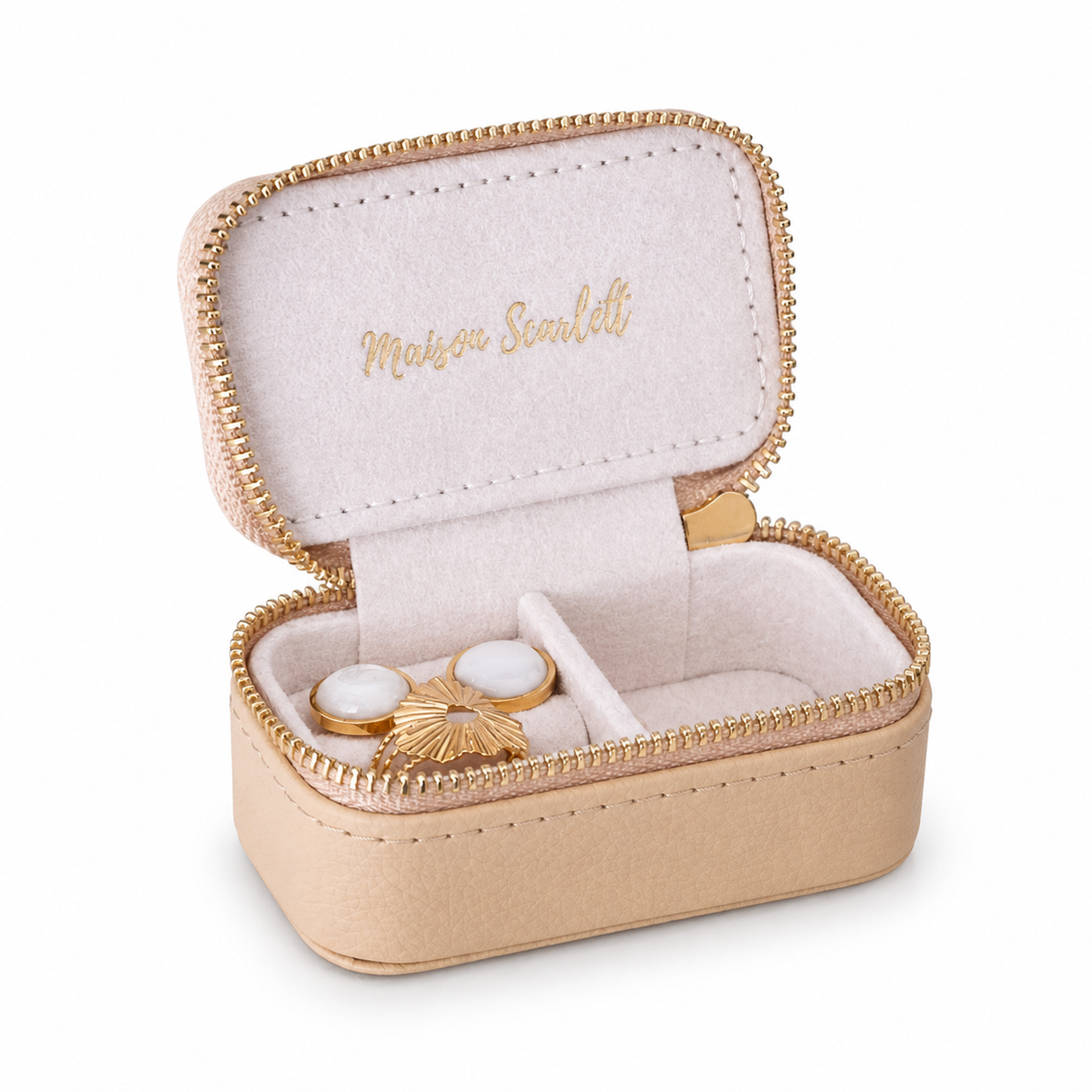 MAISON SCARLETT - Boite à bijoux Marie Beige