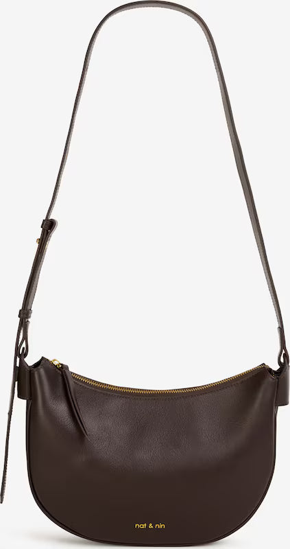 NAT & NIN - Sac bandoulière Lune Ebène