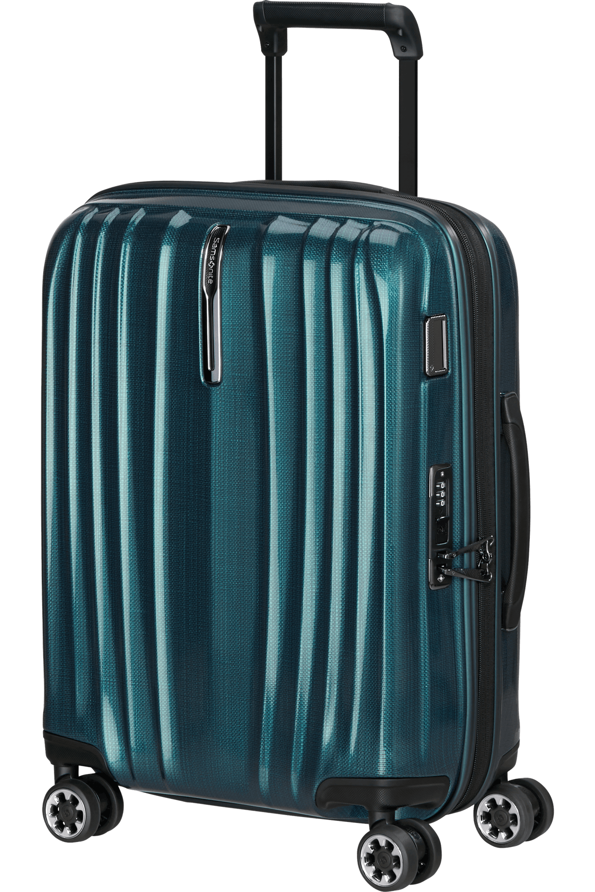SAMSONITE -Valise cabine rigide extensible - Nexis - 55cm - Deep Petrol