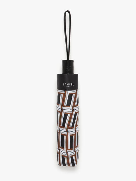 LANCEL PARAPLUIE - Parapluie pliant automatique Lancel Monogram multicolore noir (Copy)