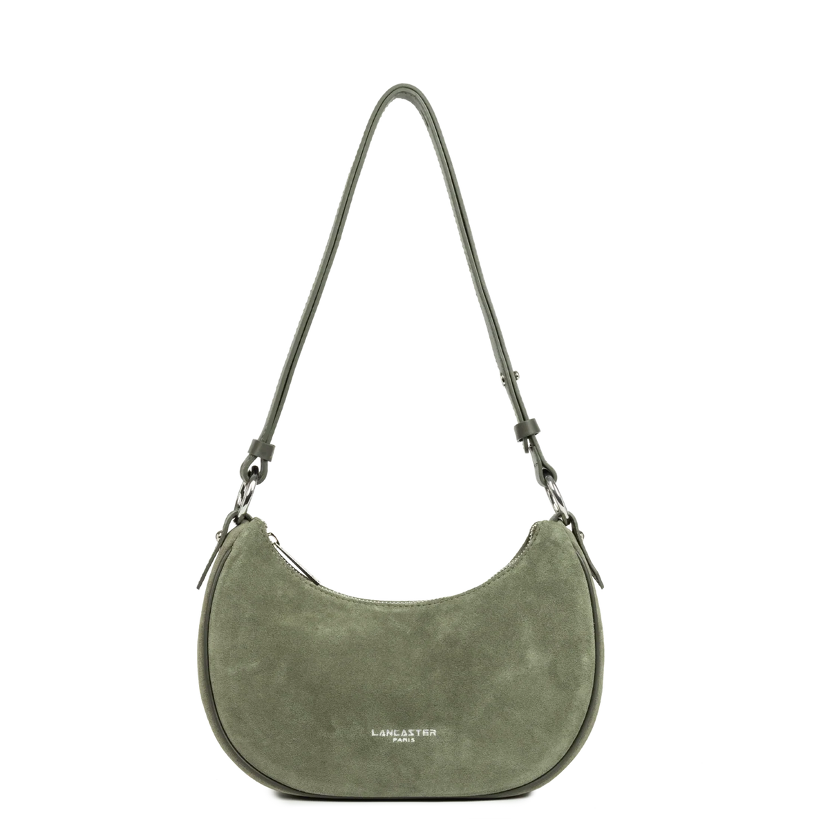 LANCASTER - Petite sac besace Suède - Kaki