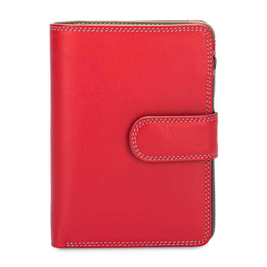 MYWALIT - Portefeuille moyen zippé - rouge