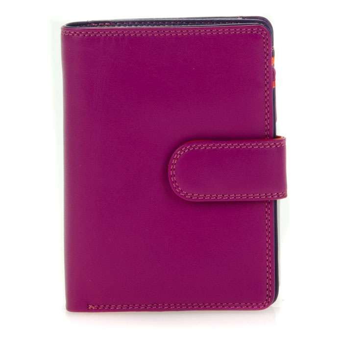MYWALIT - Portefeuille moyen zippé - Sangria