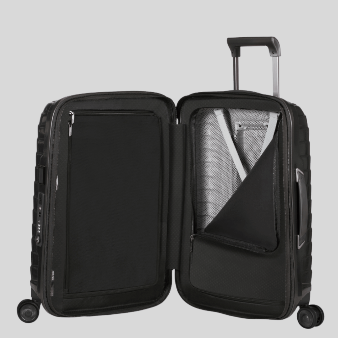 SAMSONITE -Valise cabine rigide extensible - Proxis - 55cm - Noir
