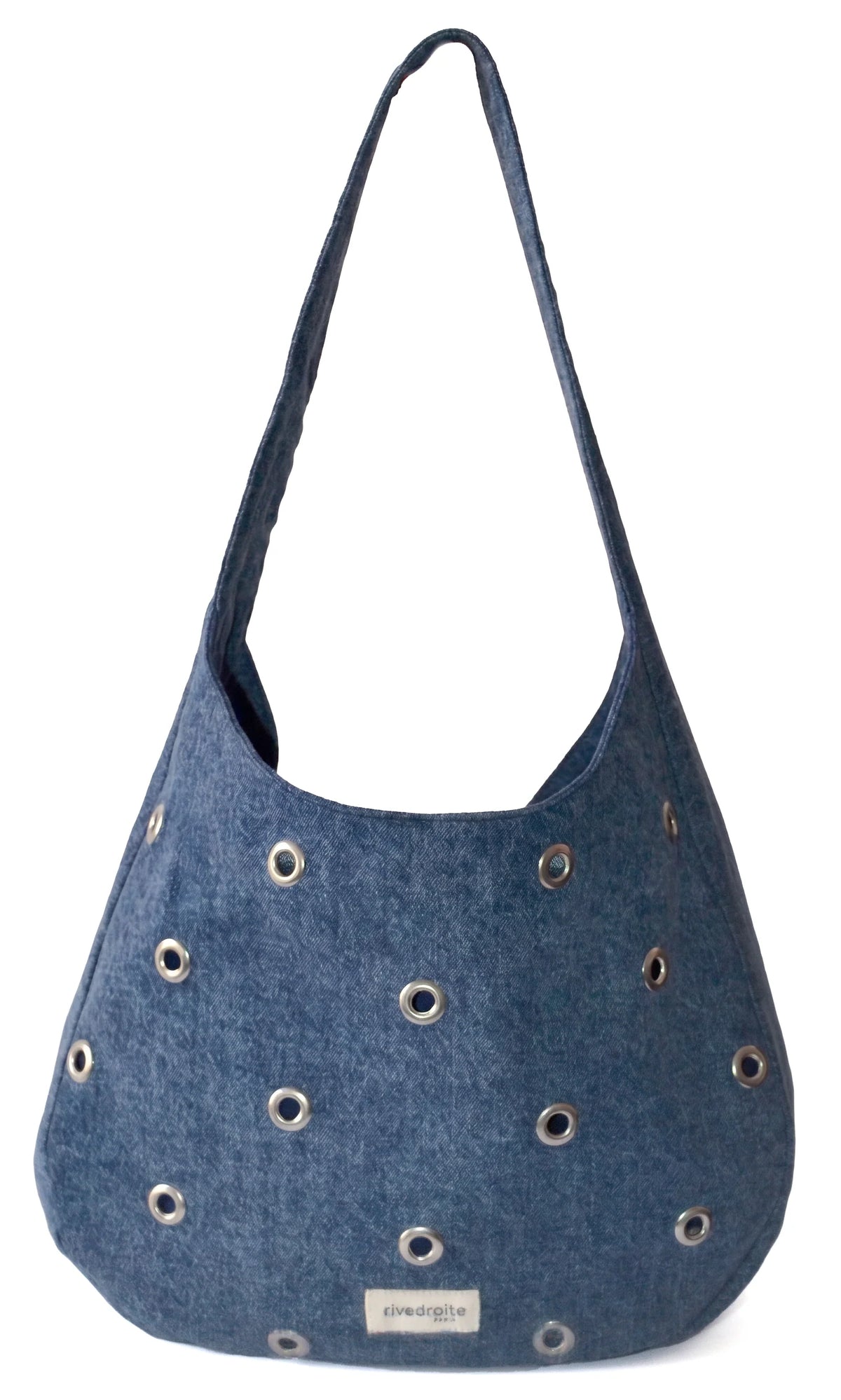 Rive droite - Sac Clavel Denim à œillets Rivedroite Paris | Bagadie