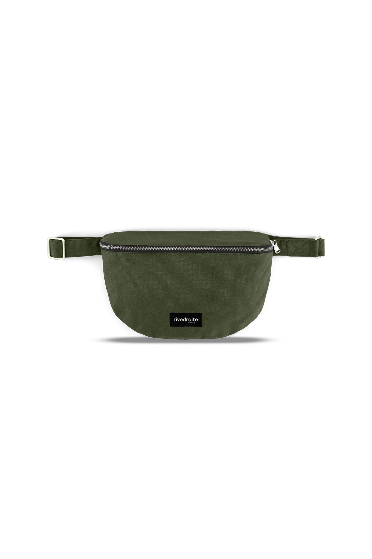 Rive droite - Sac banane Custine Coated Green