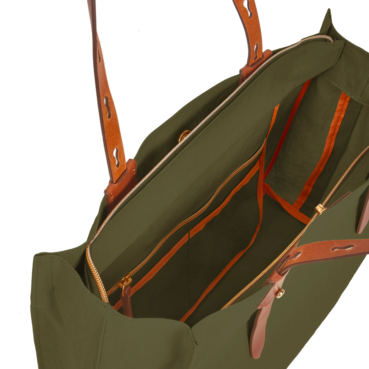 ROBERTA PIERI - Sac cabas M - Kaki