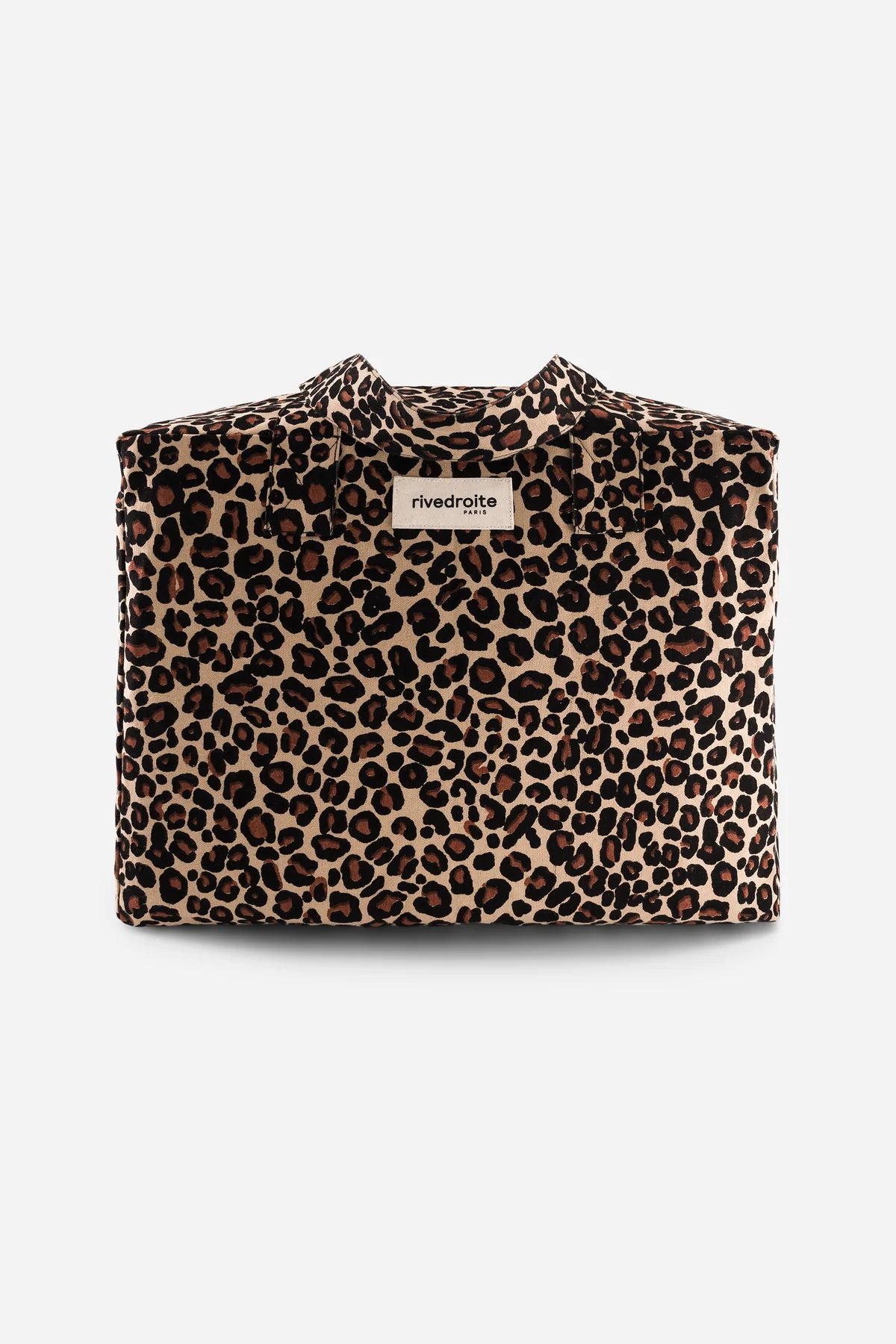 Rive droite - Sac 24h Célestin Léopard Beige