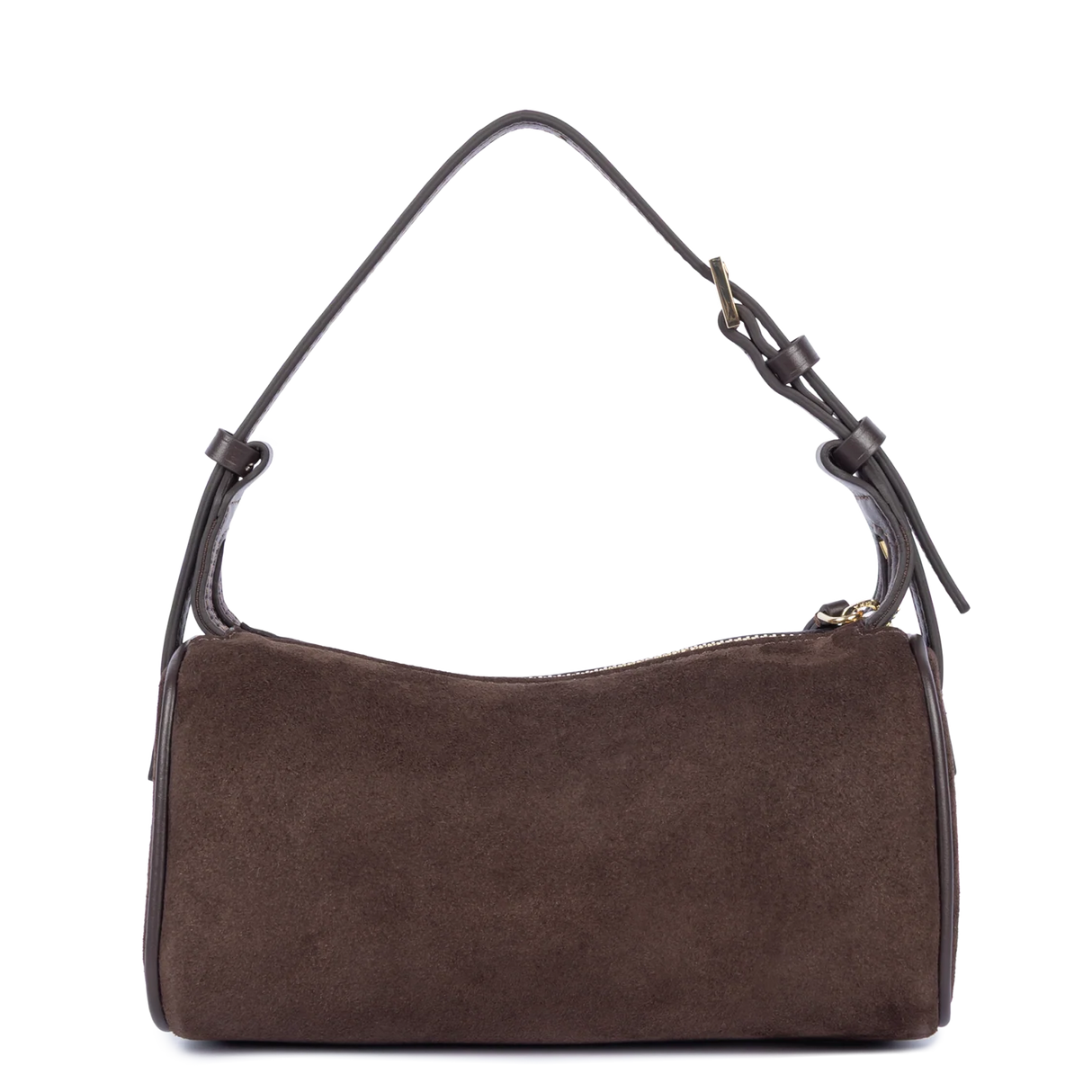 LANCASTER - Petit Sac à main Lancaster Suède Cube marron