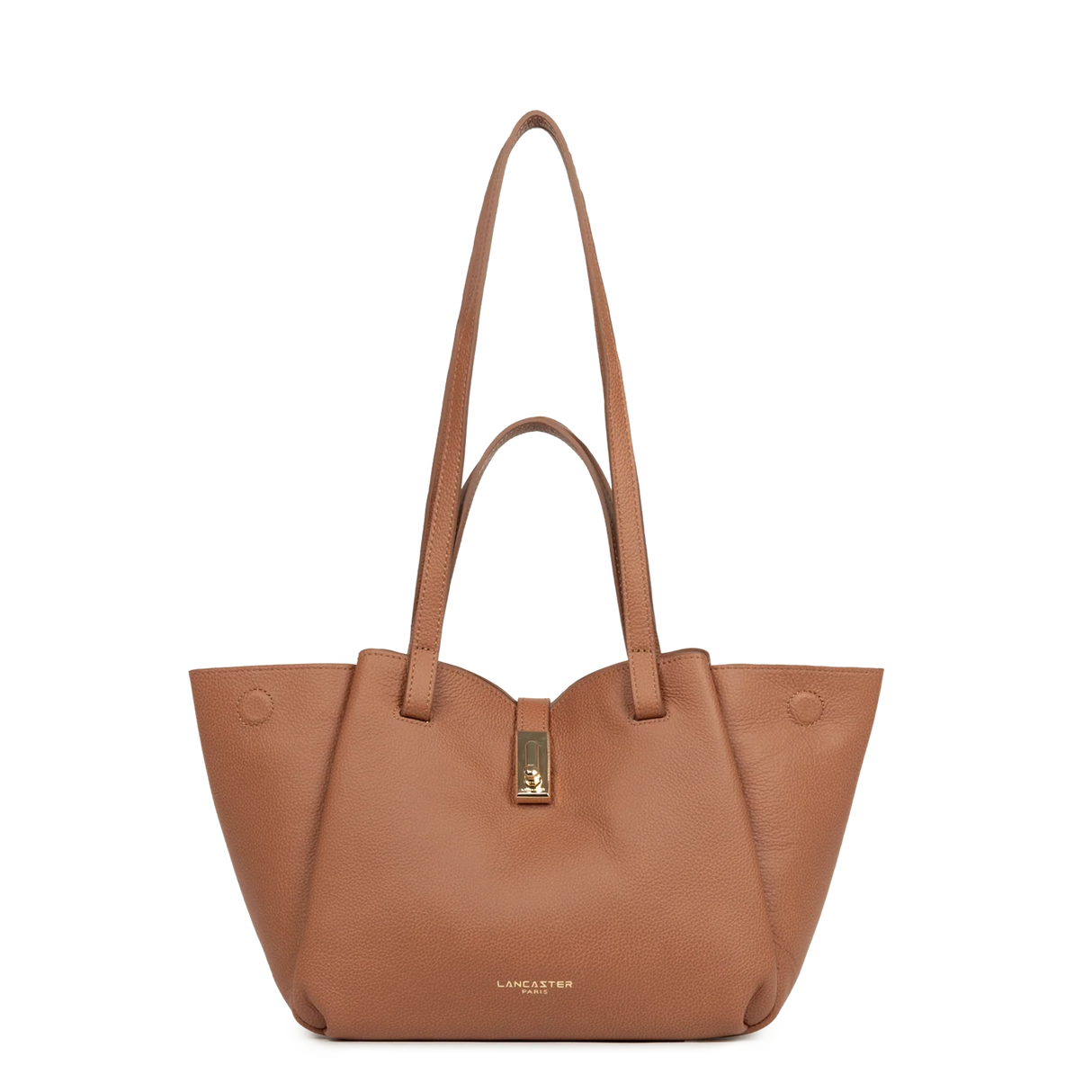 LANCASTER - Sac cabas épaule Gold