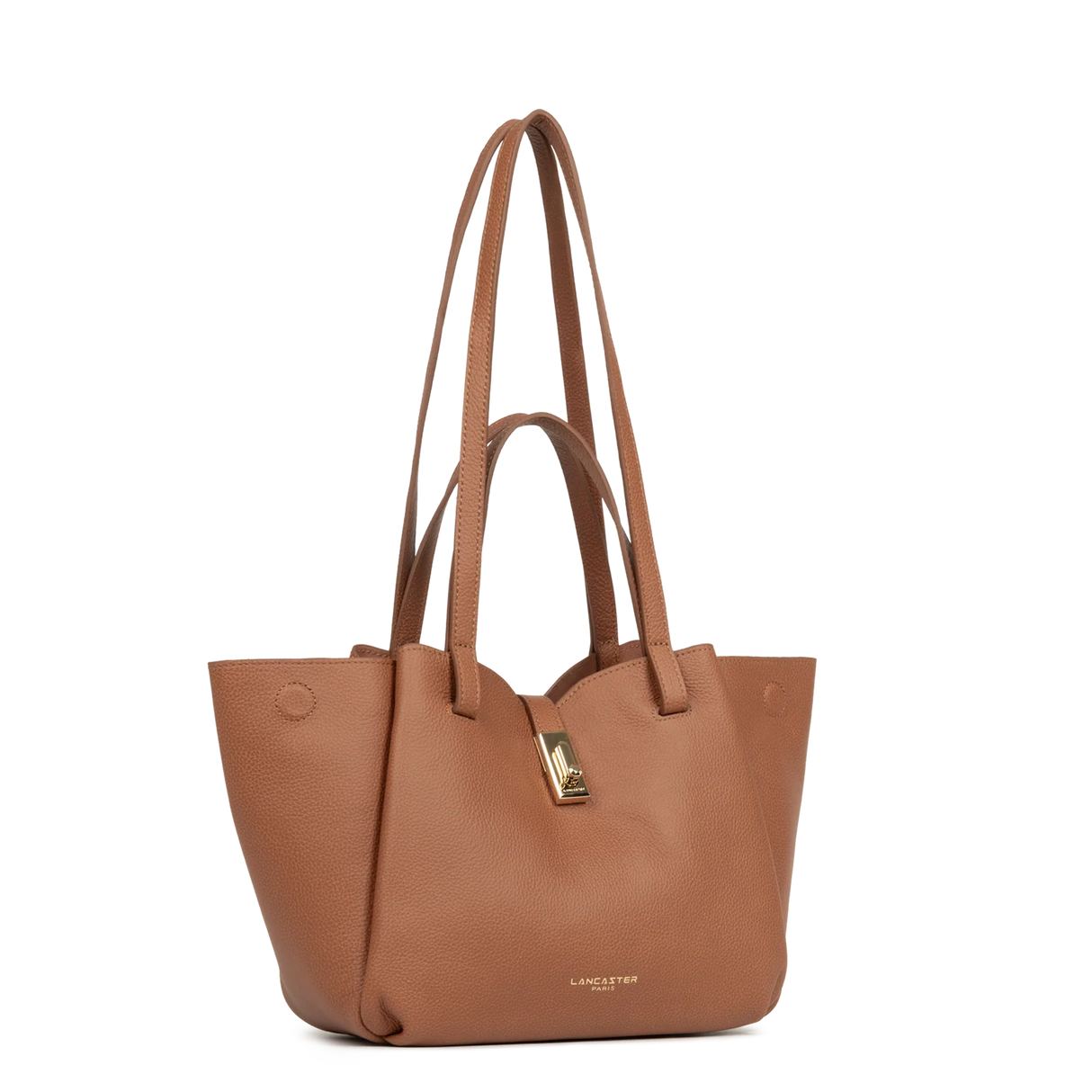 LANCASTER - Sac cabas épaule Gold