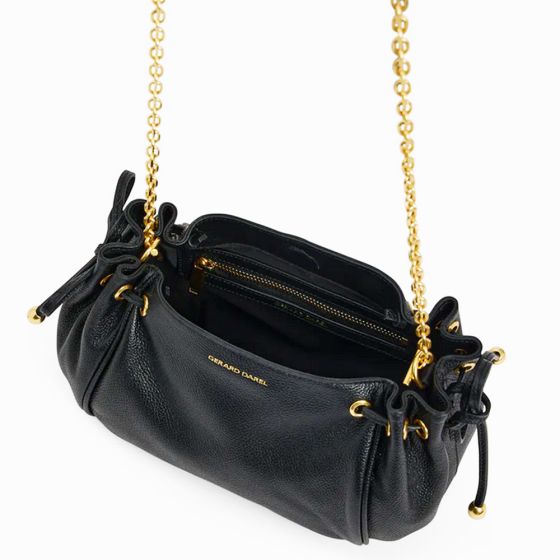 GÉRARD DAREL Mini Sac 24H Cuir - ICÔNES - Noir