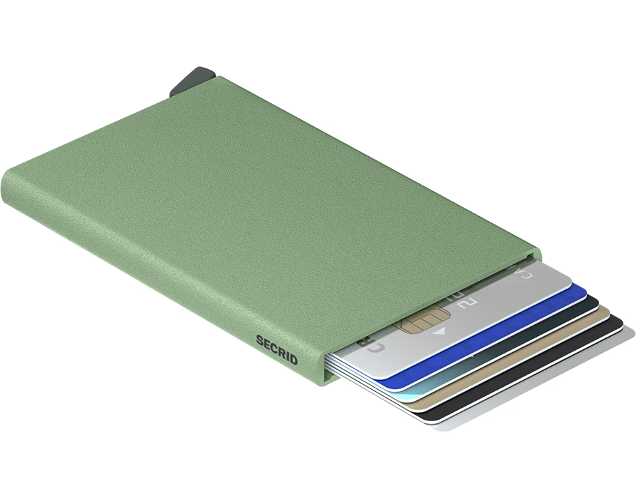 SECRID - Porte cartes Card Protector - Pistache Powder
