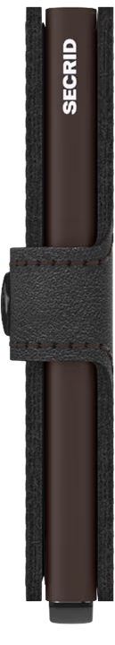 SECRID - Porte cartes Miniwallet Original - Black & Brown