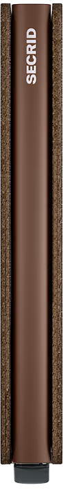 SECRID - Portefeuille Slimwallet Secrid cuir RFID 12 cartes Brown